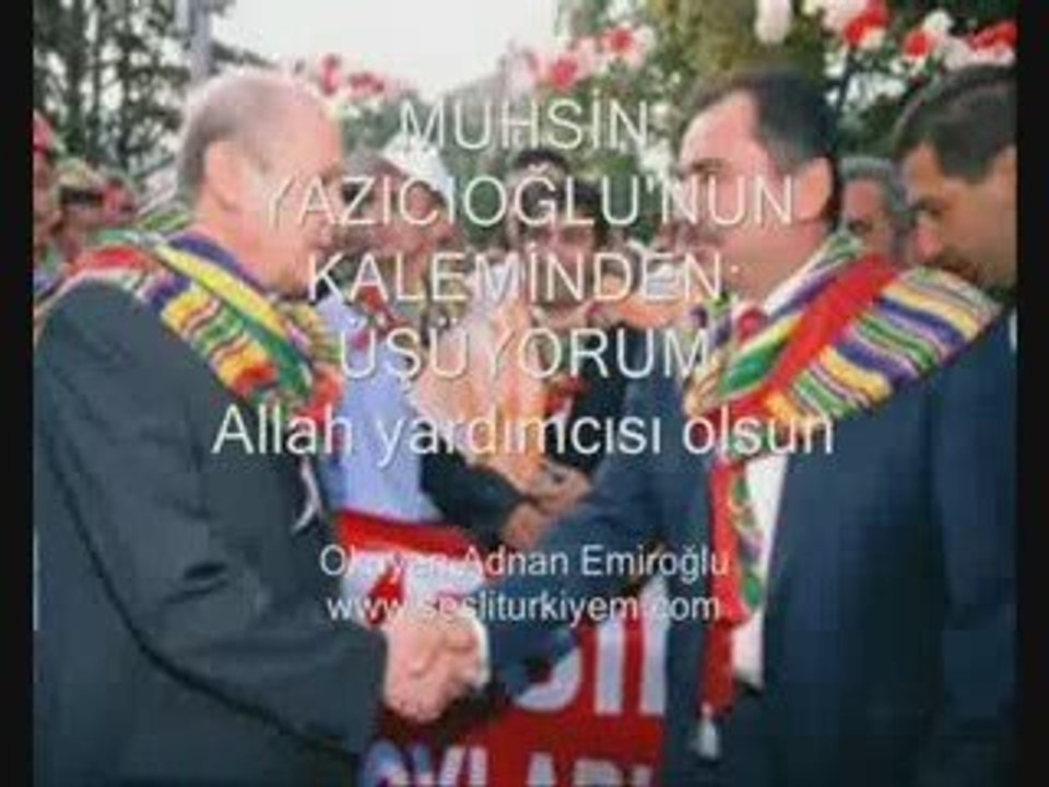MUHSİN YAZICIOĞLU'NUN KALEMİNDEN: ÜŞÜYORUM