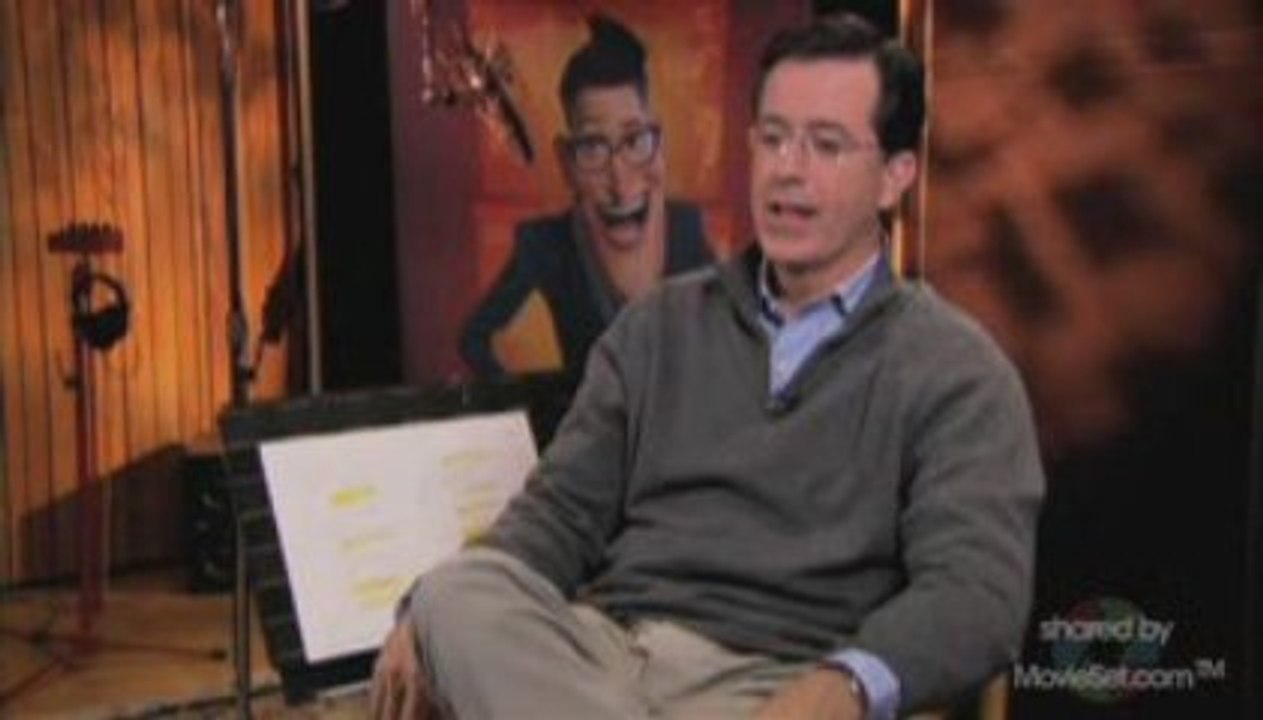 Monsters vs Aliens - Steven Colbert Interview