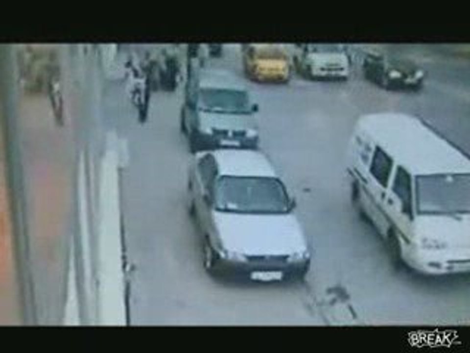 Man Hit by Car Gets Up and Walks Away