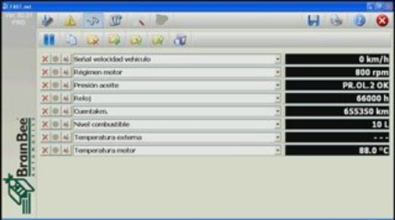SCANNER FAX BOX REVISANDO CUADRO DE INSTRUMENTO VW POLO