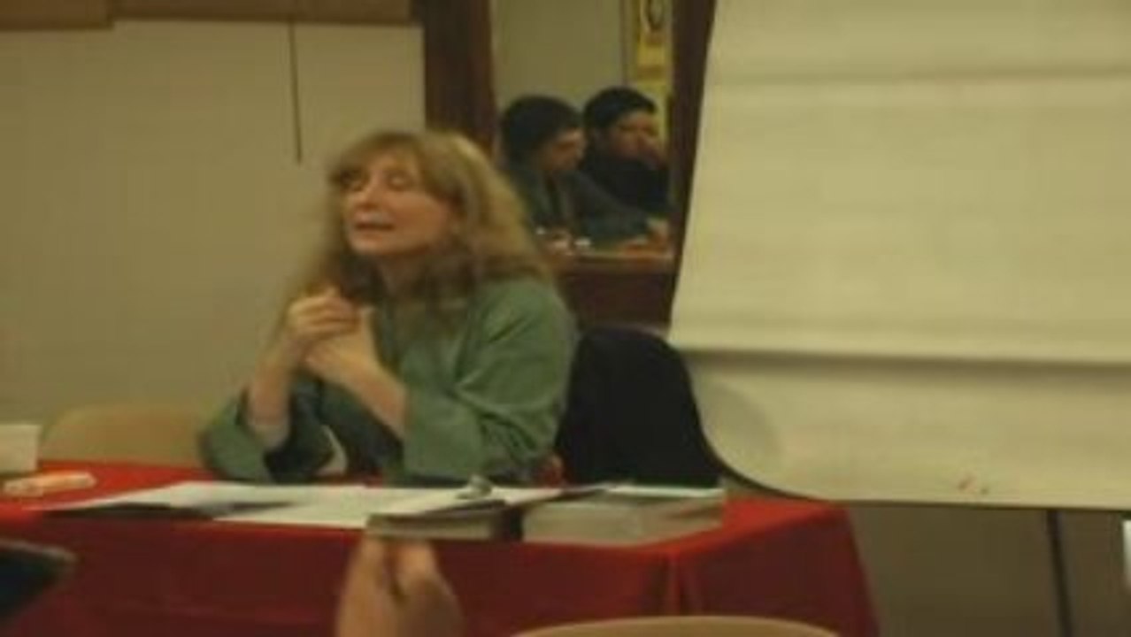 Corinne Gobin 5/8 Université Populaire Cycle Europe 5/03/09