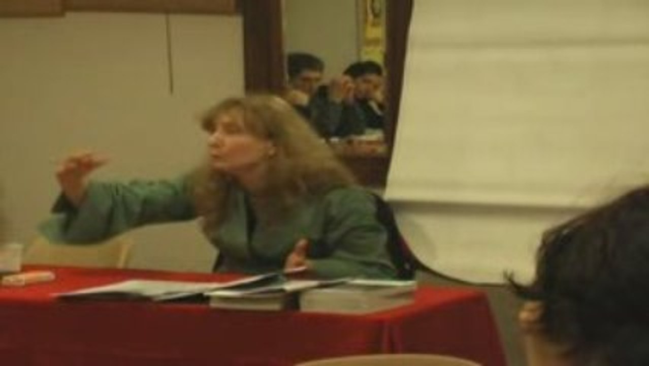 Corinne Gobin 6/8 Université Populaire Cycle Europe 5/03/09