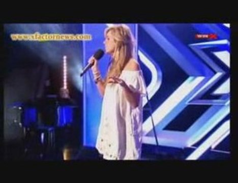 Diana Vickers X Factor Bootcamp - Hallelujah