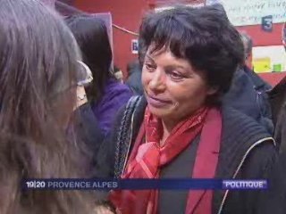 Michèle Rivasi sur France3 Provence-Alpes - 26 mars 2009