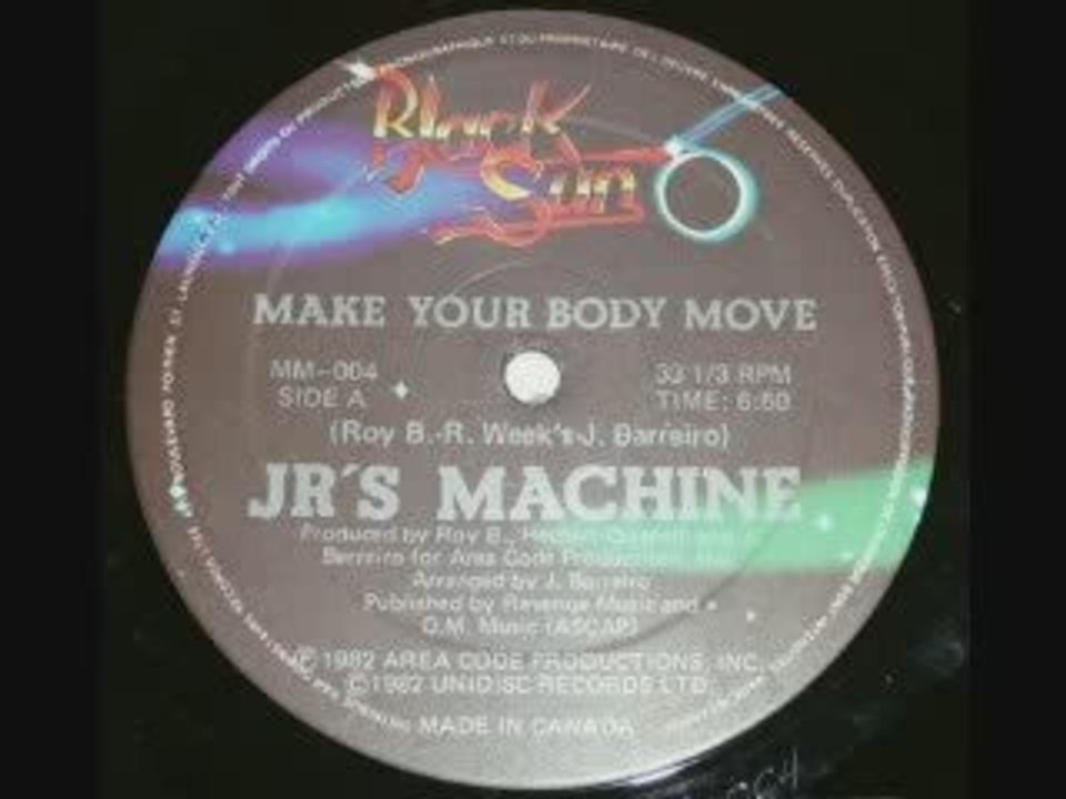 JR's Machine - Make Your Body Move