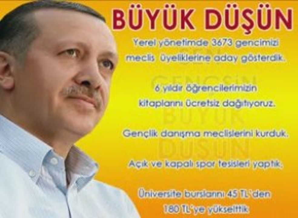 Erdoğan'dan Gençlere "Sen Gençsin, Büyük Düşün"