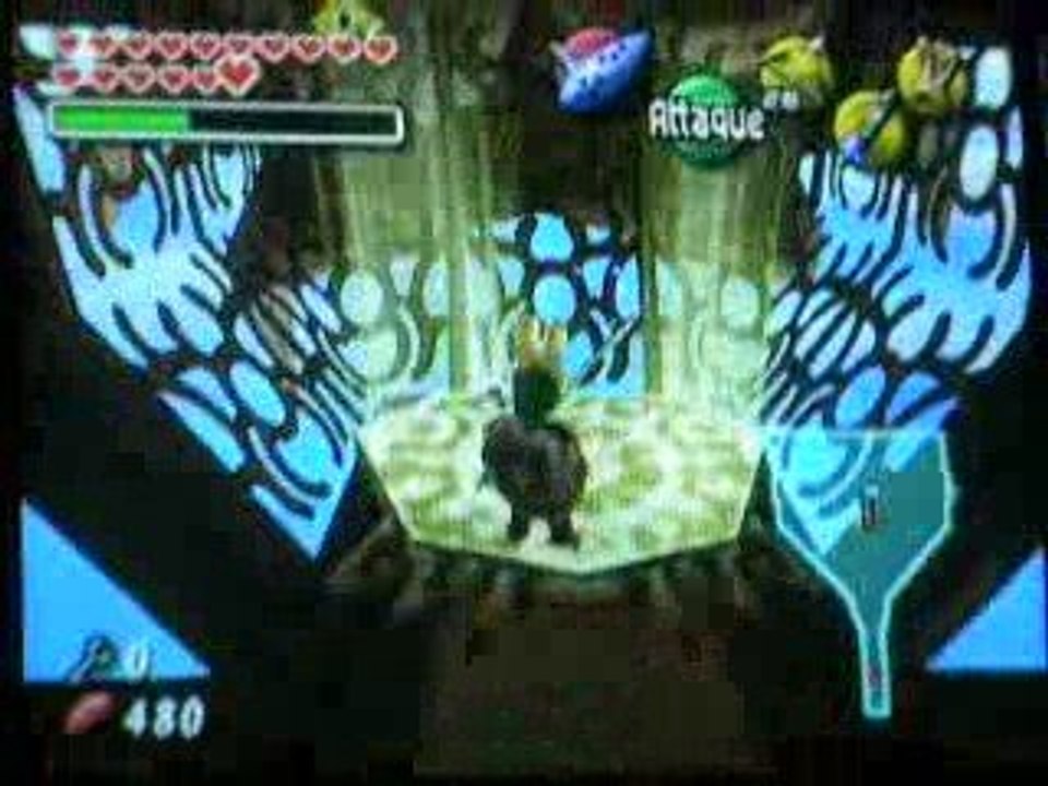 bug zelda majora mask ( ocarina en B et clone de Link Géant )