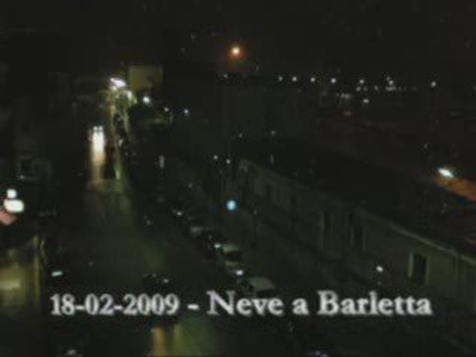 18-02-2009 - Neve a Barletta