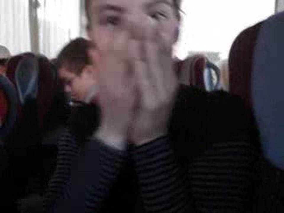 Fou rire dans le bus