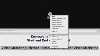 (video seo) Tip from Nathan Hilton for Video SEO