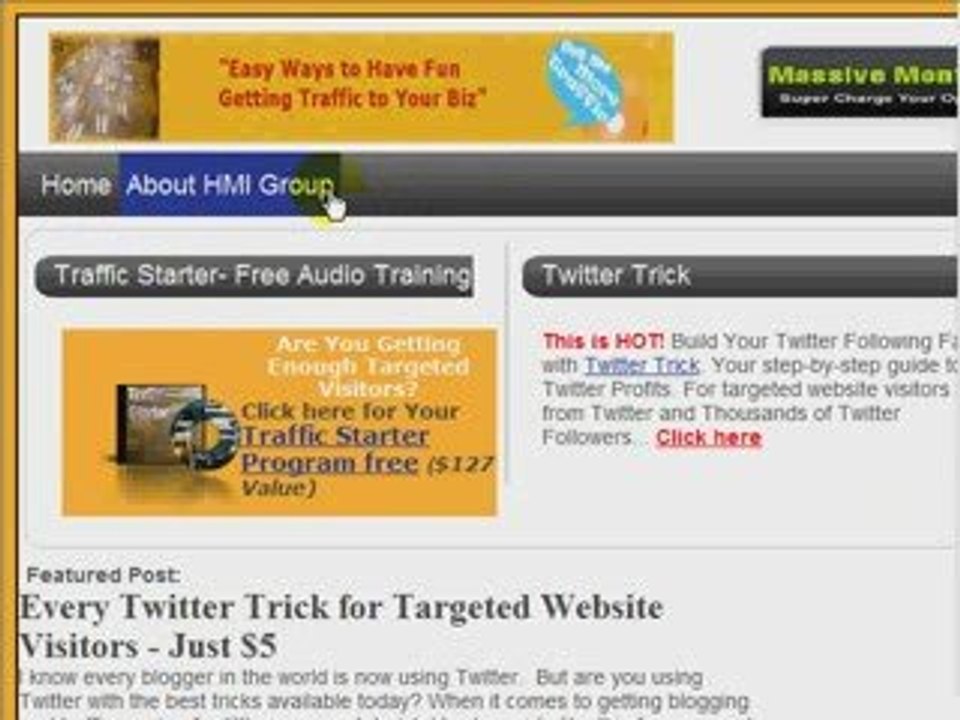 The Great Traffic Experiment - Your Wordpress Blog Theme