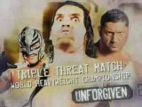 Khali Vs Rey Vs Batista unforgiven triple threat match whc