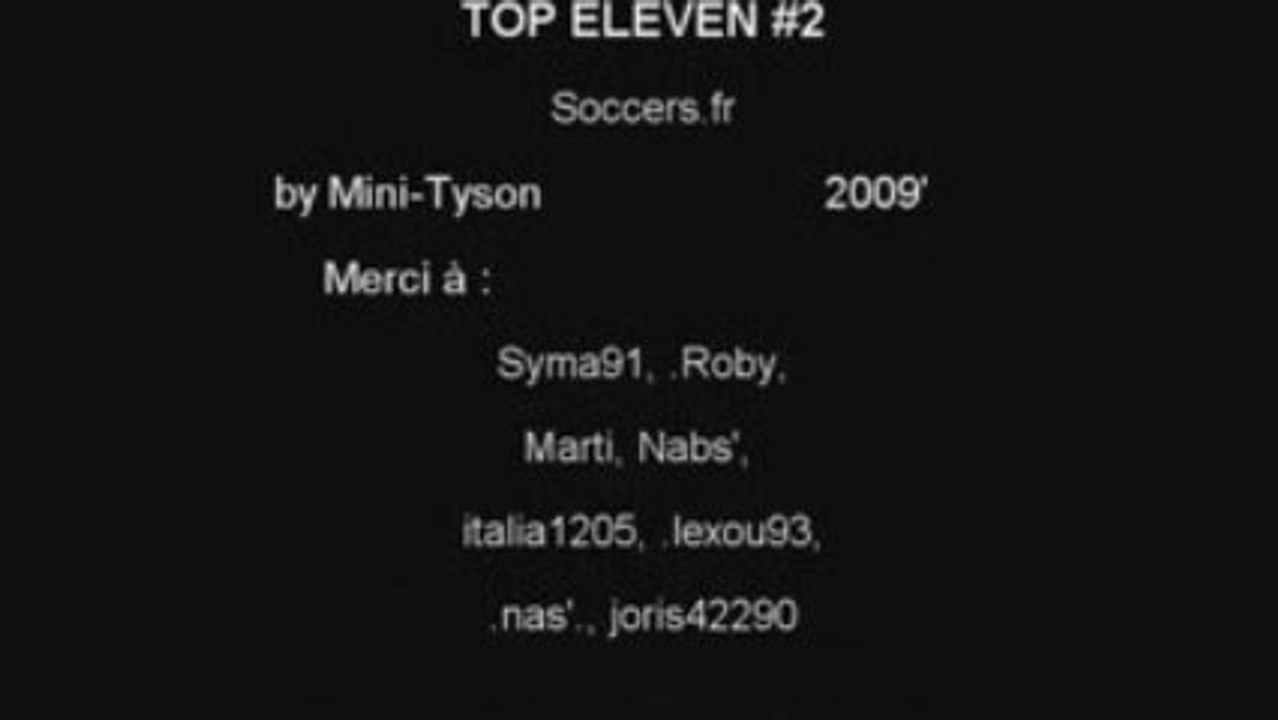 FIFA 09 - Top Eleven 2