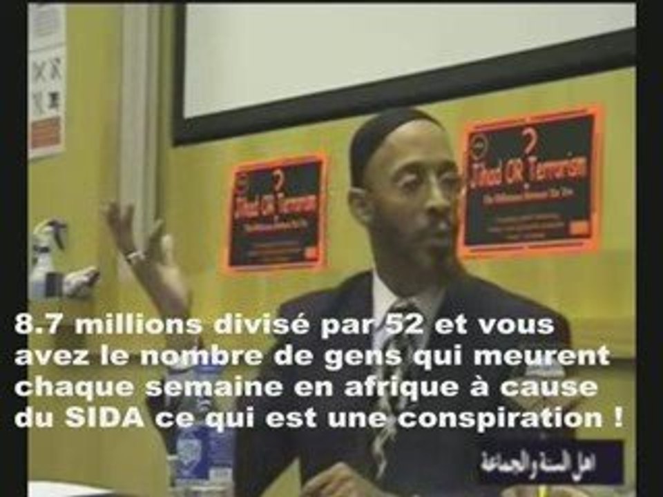 Sheikh Khaled Yasin : Le Sida est une conspiration des USA