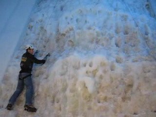 Cascade de glace, initiation à Den Haag 1