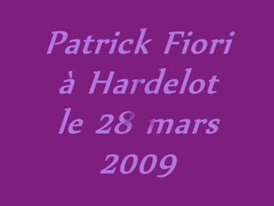 Patrick fiori hardelot