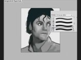 Michael Jackson dessin Speed Painting