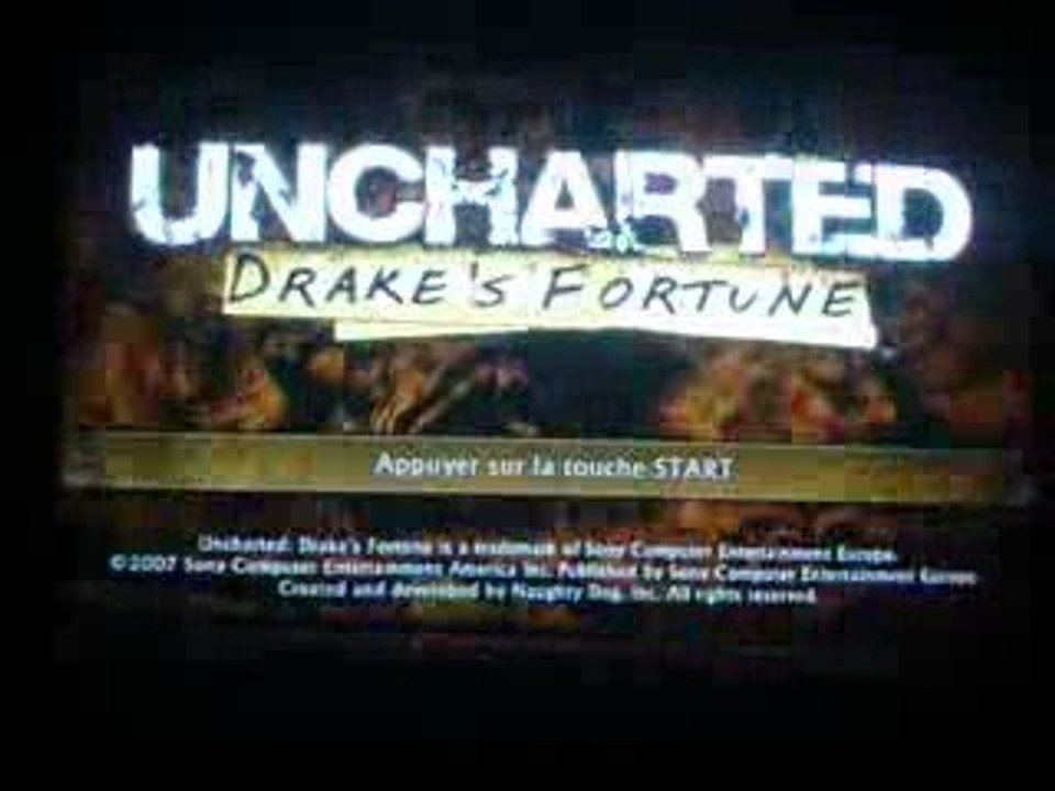 Vidéotest Uncharted Drake's fortune PS3