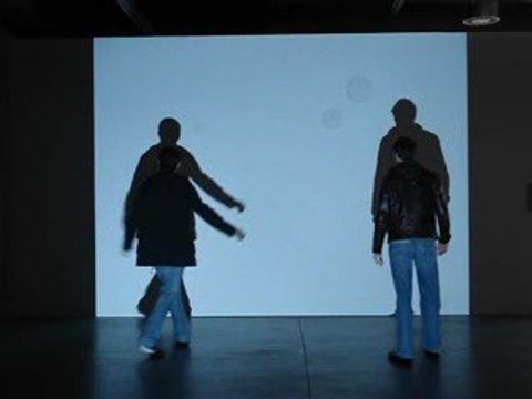 Danse avec des bulles à savon