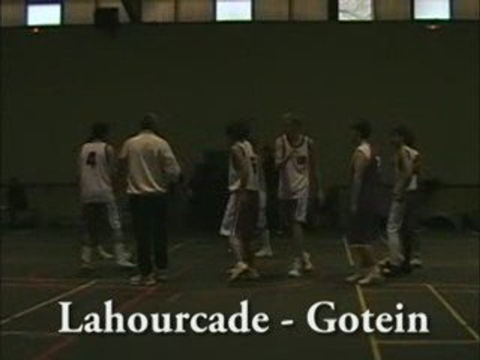 Lahourcade - Gotein : Quart Temps 1