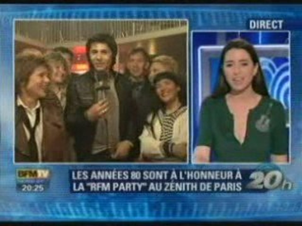 TV BFM EN DIRECT RFM PARTY PARIS 26/03/09