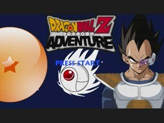 Dragon Ball Z Adventure START (MAIN MENU)