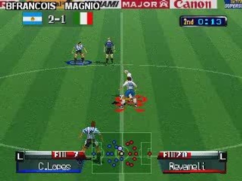 Jeu en Réseau : International Superstar Soccer 98 (N64)