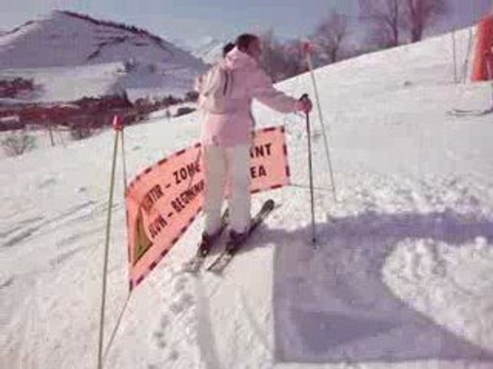 Hamdane au ski