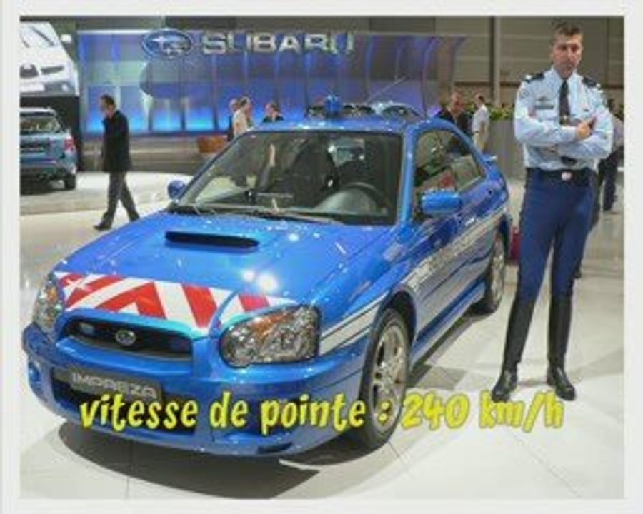 LA SUBARU DES GENDARMES