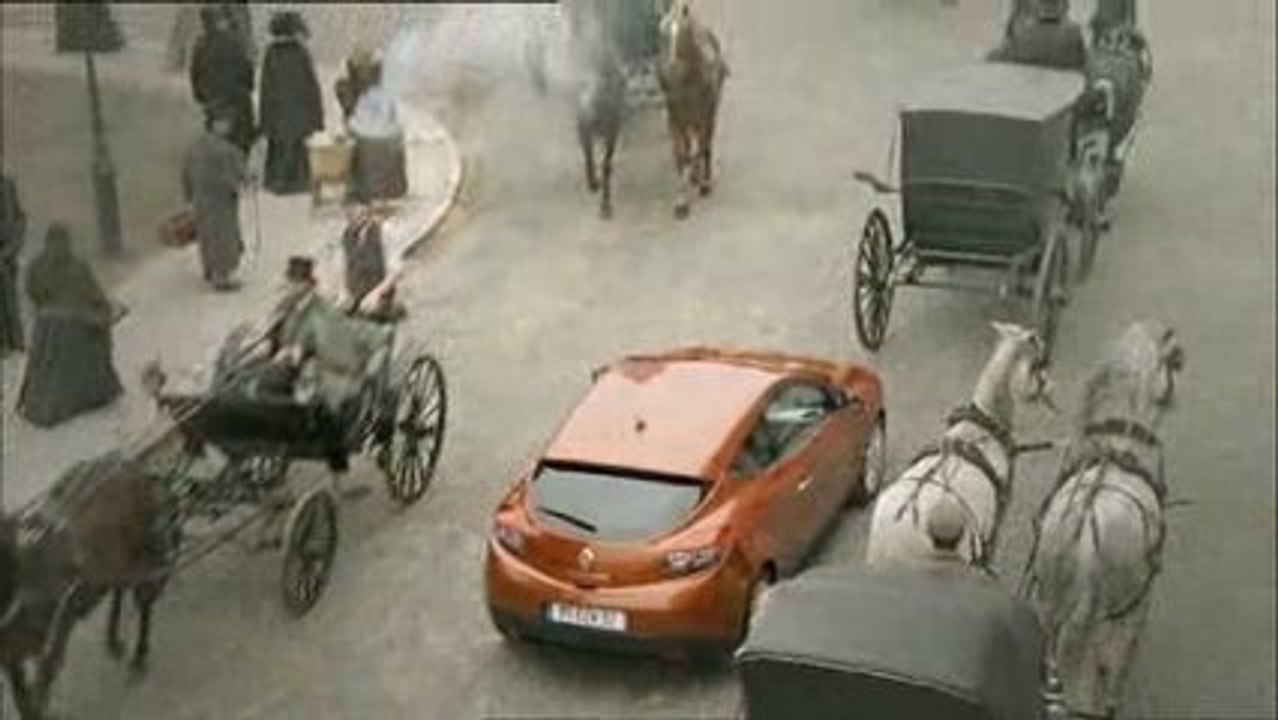 Back to the future - Pub Nouvelle Mégane Coupé