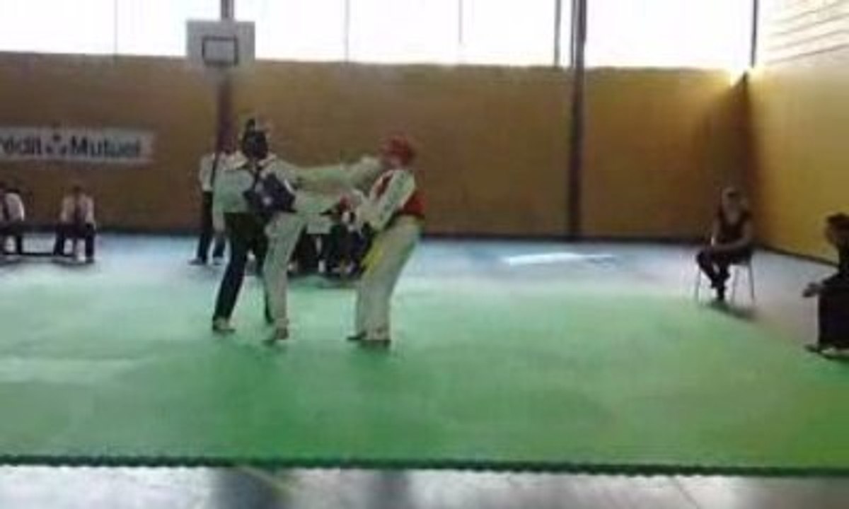 taekwondo coupe du crédit mutuel 1/4 de final junior -55kg