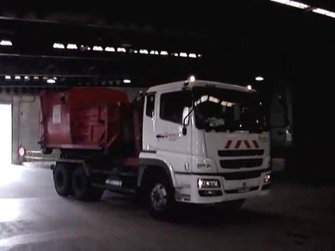 Garbage Disposal At Incinerator