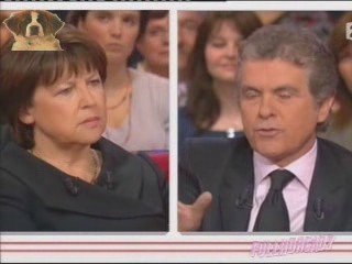 Martine Aubry vs Sérillon [itv] Drucker 290309 VDP