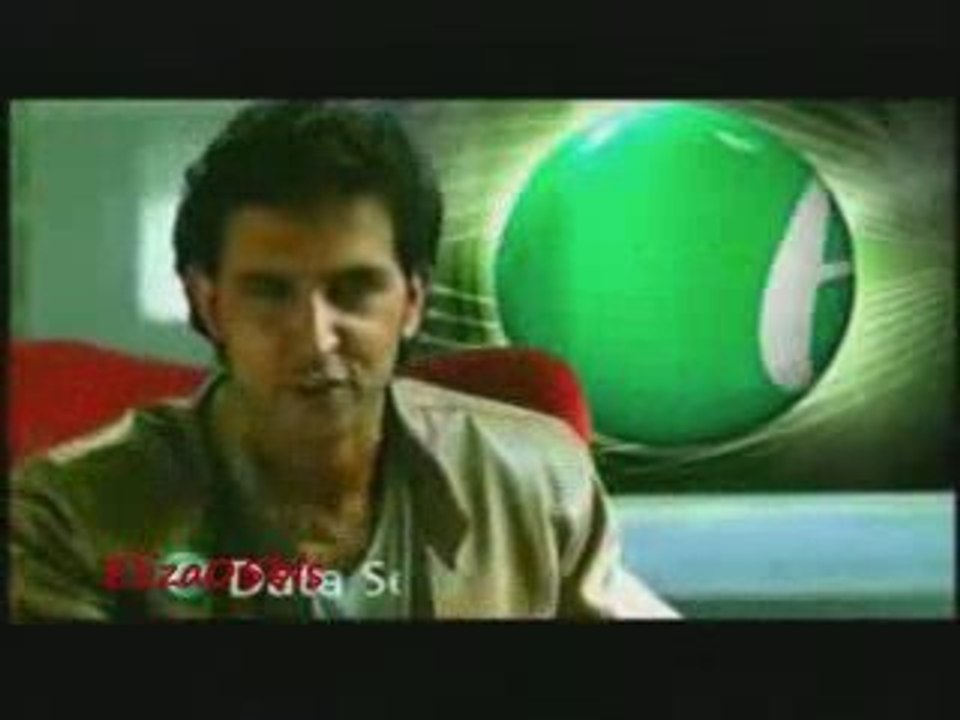 Hrithik dans une pub pour Acer