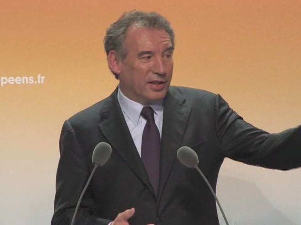 François Bayrou : Convention thématique 29 Mars 1ere partie
