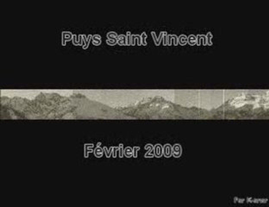 Montage Ski février 2009 à Puys St Vincent.