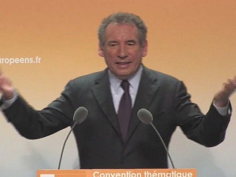 François Bayrou : Convention thématique 29 Mars 4eme partie