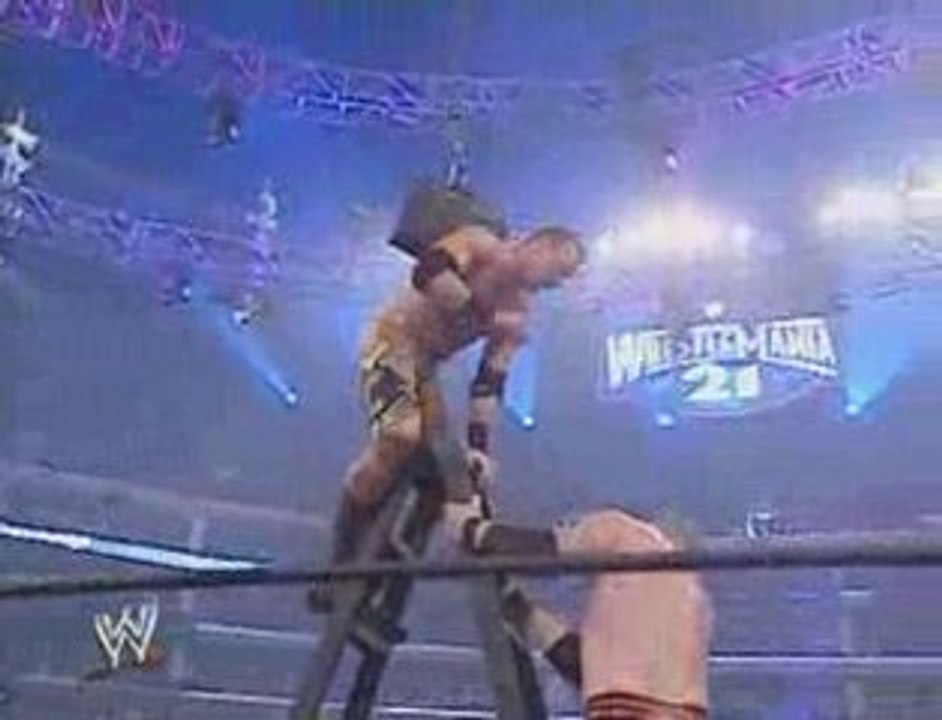 Money in the Bank Ladder Match - Wrestlemania 21 - Partie 2