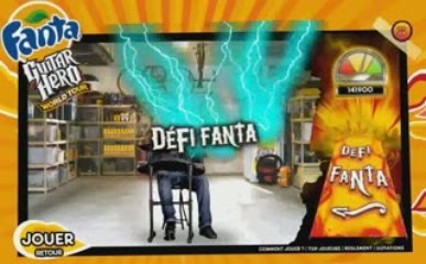 Fanta Guitar Hero WT 1665850 points Batterie