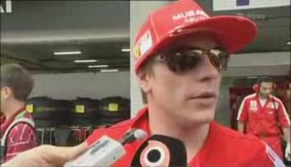 Interview with Kimi Räikkönen in MTV3.