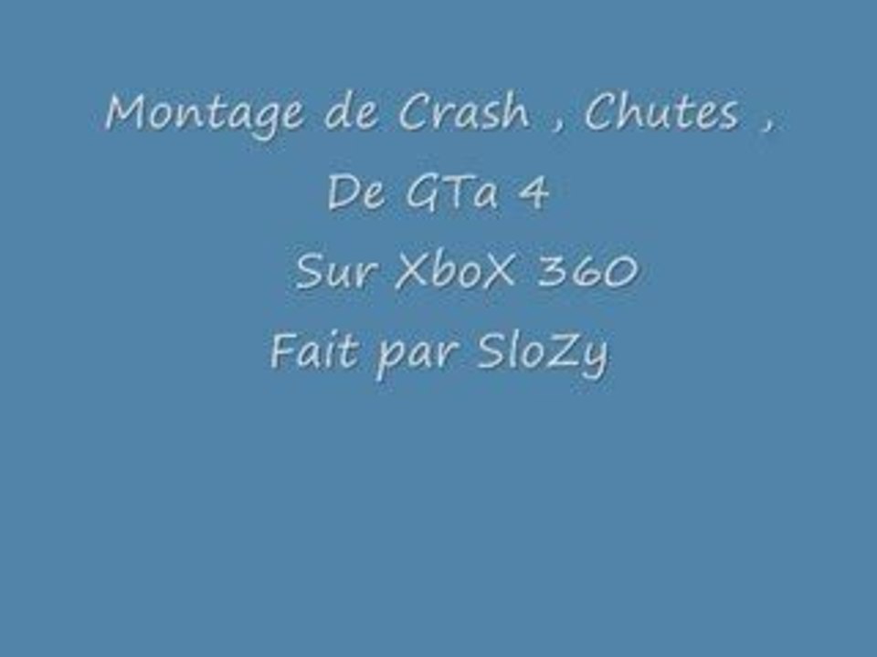GTA 4 : Montage de Chute , CasCade