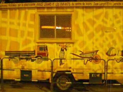 Lyon Part-Dieu: Baraque de chantier