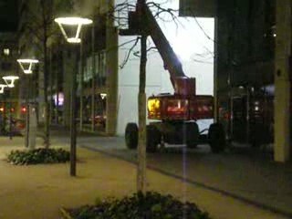 Lyon Part-Dieu: Engin de Chantier