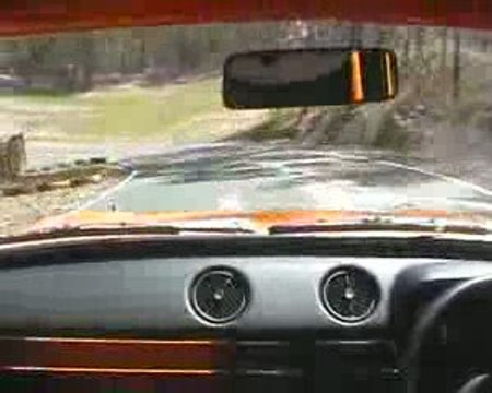 Ford Escort MK1 RS2000 in-car Mt Cotton Hillclimb