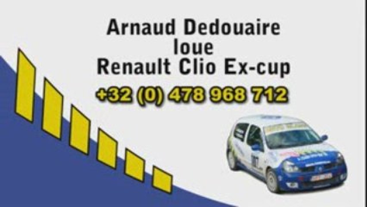 Rallye de Hannut 2009 : Arnaud Dedouaire - Mathieu Boldo
