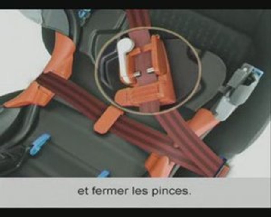 Concord Ultimax démonstration d'installation du siège auto