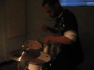 Me drumming for fun