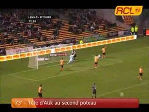 LENS 0-0 TOURS RESUME DU MATCH