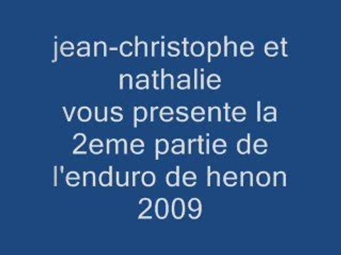 Enduro moto henon2 2009