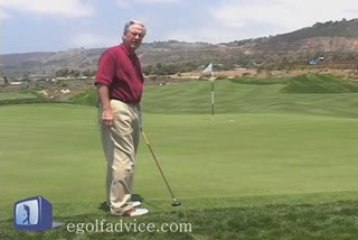 Golf Instruction on chipping against the fringe